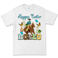 White Happy Easter rodeo Premium Tee - OliviaCreatesArt