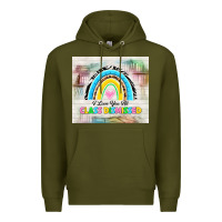 Army Green i love you all class dismissed Premium Hoodie - TumblerDesignByShophia