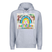 Heather Grey i love you all class dismissed Premium Hoodie - TumblerDesignByShophia