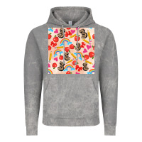 Cloud Rock back to school seamless pattern 3 (3600x3600) Vintage Hoodie - AdoDesignShop