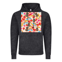 Back To School Seamless Pattern 3 (3600x3600) Vintage Hoodie | Teevron