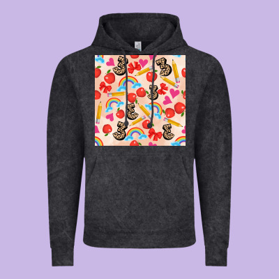 Back To School Seamless Pattern 3 (3600x3600) Vintage Hoodie Designed By Adodesignshop