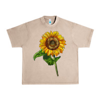 French Oak mammoth sunflower Urban Heavy Tee - LillyAllenDesigns