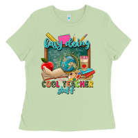 Matcha busy doing cool teacher stuff Ladies Tee - Zillion Design Studio
