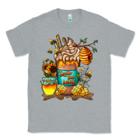 Heather Grey Than Honey Classic Tee - CowhideDigitalArt