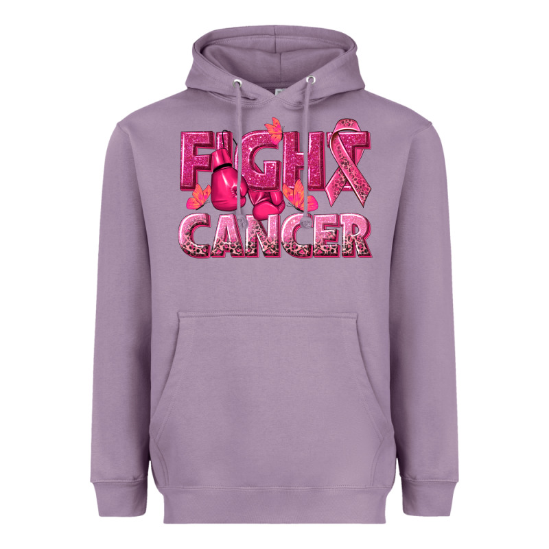 Fight Cancer Heavyweight Hoodie by NancyCooperArtShop | Teevron