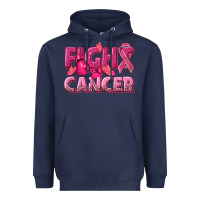 Navy fight cancer Heavyweight Hoodie - NancyCooperArtShop