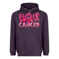 Plum fight cancer Heavyweight Hoodie - NancyCooperArtShop