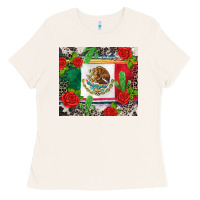 Bone mexican flag Ladies Tee - CTS Tumbler Store