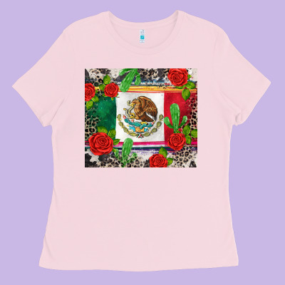 Mexican Flag Ladies Tee Designed By Cts Tumbler Store