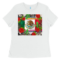 White mexican flag Ladies Tee - CTS Tumbler Store