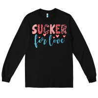Black sucker for love Long Sleeve Tee - JahusDesignShop