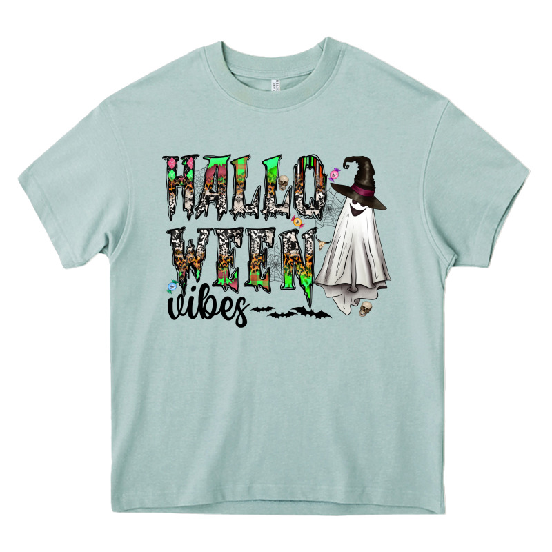 Halloween Vibes Heavy Core Tee by CowhideDigitalArt | Teevron