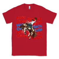Red make america cowboy again Classic Tee - MaliasSmallBusiness