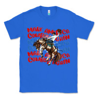 True Royal make america cowboy again Classic Tee - MaliasSmallBusiness