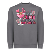 Storm even cupid needs a margarita Heavyweight Sweatshirt - MaliasSmallBusiness
