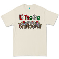 Bone la mama mas chingona Premium Tee - CowhideDigitalArt