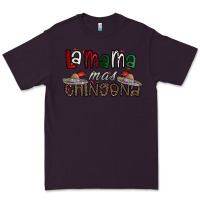 Plum la mama mas chingona Premium Tee - CowhideDigitalArt