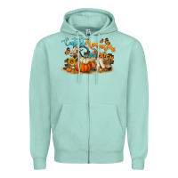 Seafoam Cutest Pumpkin In The Patch Zipper Hoodie - LillyAllenDesigns