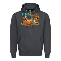 Smoke Cutest Pumpkin In The Patch Zipper Hoodie - LillyAllenDesigns
