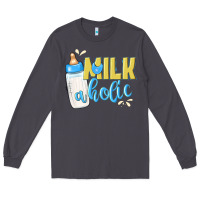 Smoke milkaholic boys Long Sleeve Tee - NancyCooperArtShop