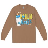 Toasted Coconut milkaholic boys Long Sleeve Tee - NancyCooperArtShop