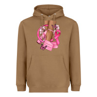 Toasted Coconut breast cancer diva Heavyweight Hoodie - NancyCooperArtShop