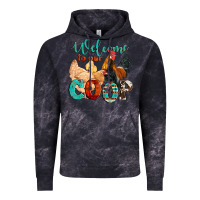 Cloud Black welcome to our coop Vintage Hoodie - Artiststas