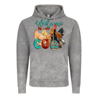 Cloud Rock welcome to our coop Vintage Hoodie - Artiststas