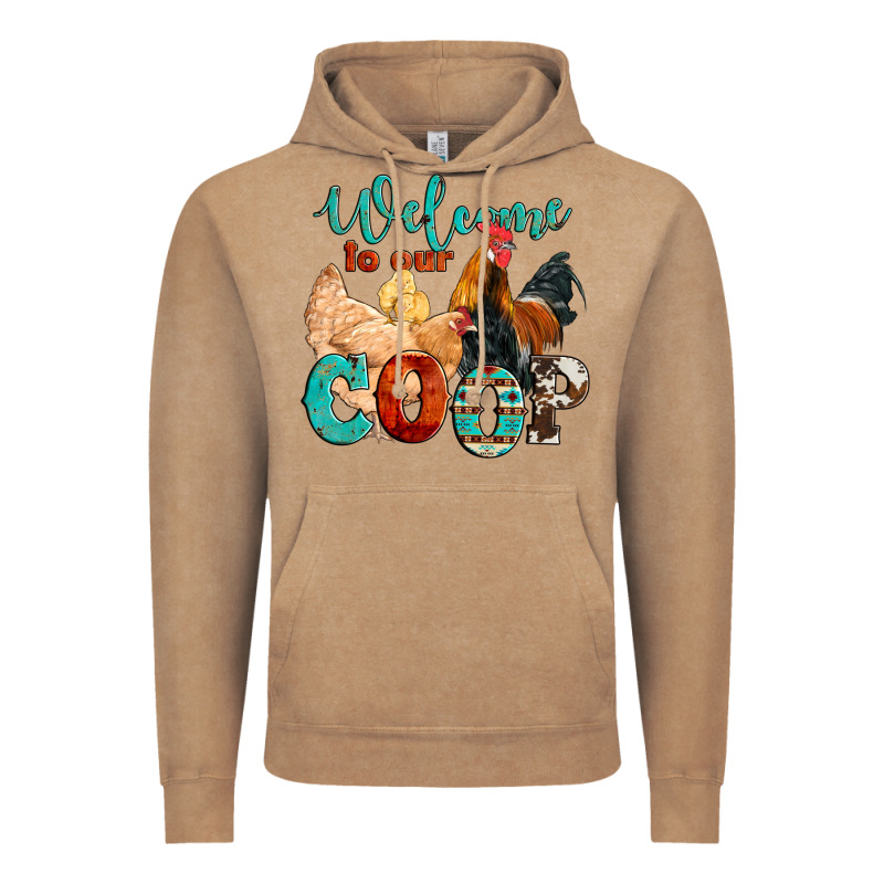 Welcome To Our Coop Vintage Hoodie by Artiststas | Teevron