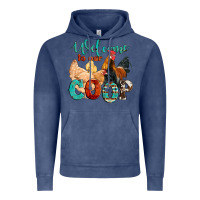 Vintage Denim welcome to our coop Vintage Hoodie - Artiststas