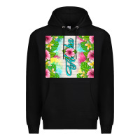 Black aloha summer Premium Hoodie - TumblerDesignByShophia