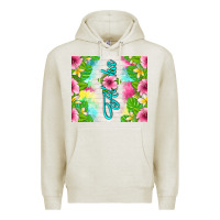 Oatmeal Heather aloha summer Premium Hoodie - TumblerDesignByShophia