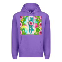 Purple aloha summer Premium Hoodie - TumblerDesignByShophia