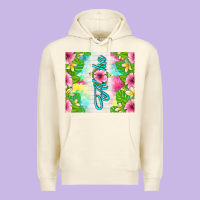 Aloha Summer Premium Hoodie Designed By Tumblerdesignbyshophia