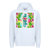 White aloha summer Premium Hoodie - TumblerDesignByShophia