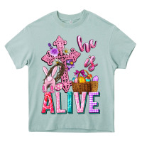 Arona he is alive easter Heavy Core Tee - Neo Western