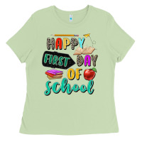 Matcha happy first day of school Ladies Tee - Zillion Design Studio