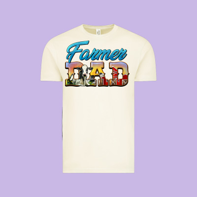 Western Farmer Dad Vintage Tee Designed By Lillyallendesigns