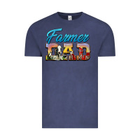 Vintage Denim Western Farmer Dad Vintage Tee - LillyAllenDesigns