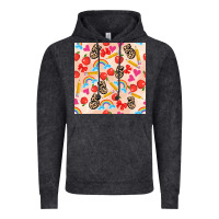 Vintage Black back to school seamless pattern 5 (3600x3600) Vintage Hoodie - AdoDesignShop