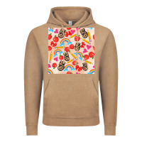 Vintage Coffee back to school seamless pattern 5 (3600x3600) Vintage Hoodie - AdoDesignShop