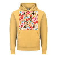 Vintage Mustard back to school seamless pattern 5 (3600x3600) Vintage Hoodie - AdoDesignShop