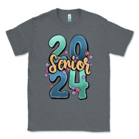 Charcoal Heather senior 2024 Classic Tee - MaliasSmallBusiness