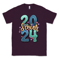 Plum senior 2024 Classic Tee - MaliasSmallBusiness