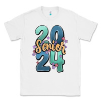 White senior 2024 Classic Tee - MaliasSmallBusiness