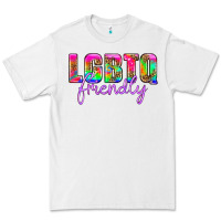 White lgbtq friendly Premium Tee - HRA Design Shop