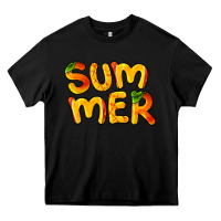 Black summer mango Heavy Core Tee - BarkalooDesign