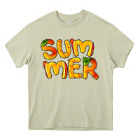 Mossy summer mango Heavy Core Tee - BarkalooDesign