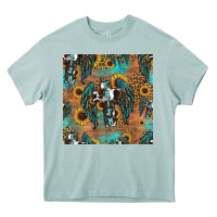 Arona faith cross seamless pattern Heavy Core Tee - HRA Design Shop